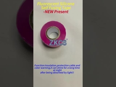 Dây băng điện cao su silicon chống nhiệt đỏ để bảo vệ cách nhiệt cáp