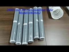 Các khớp thu hẹp lạnh màu đen chuyên nghiệp cho cáp polyme trung áp đơn và 3 lõi