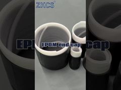 Không thấm nước Đen lạnh thu hẹp EPDM Cap cuối cho cho tất cả các loại dây cáp kết thúc niêm phong
