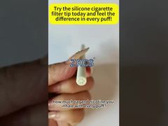 Đầu lọc thuốc lá silicon để giảm hắc ín và nicotine