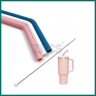 Durable and Reusable Silicone Straw Cover for Drink Protection