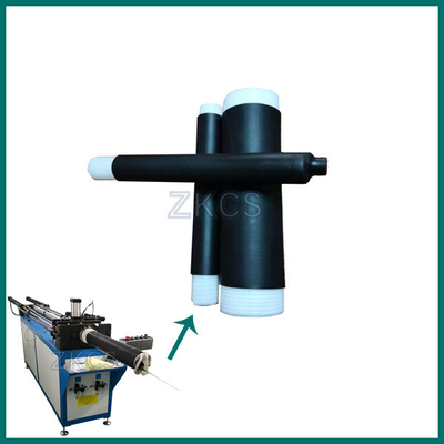 Ống co lạnh EPDM Màu đen thẳng không thấm nước cho ngành công nghiệp điện