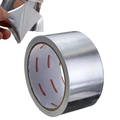 Con dấu chống thấm Sliver Nhôm Foil Duct Tape Băng dính Seaming Leakproof 0,1mm