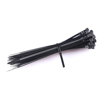 Dây buộc cáp nylon tự khóa Zip bền sử dụng 3,6 X 100mm Đen trắng Nhiều màu