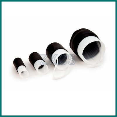 Black EPDM Cold End Caps để niêm phong môi trường và bảo vệ cơ học các đầu cáp lộ ra bằng cách sử dụng