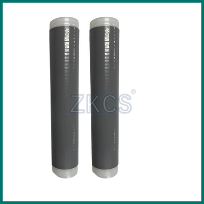 Đường ống thu hẹp lạnh silicone đen để niêm phong cáp trong trạm cơ sở viễn thông