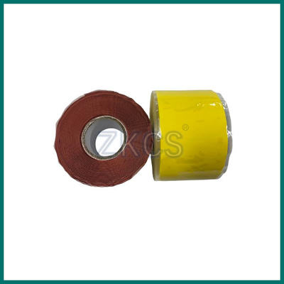 Phòng chống cung màu xám/xanh/màu đỏ Dây băng silicone tự hợp nhất để bọc cách nhiệt dây cáp điện