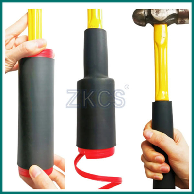 Dệt không trượt, chống trượt, ống co lại lạnh EPDM cầm ống chống trượt để bảo vệ công cụ tay