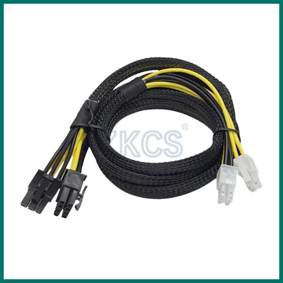 Chất lượng tốt chống cháy PET đan xen tay mở rộng cho cáp và dây