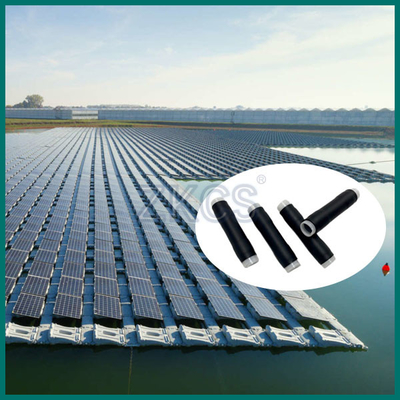 Bụi thu hẹp lạnh EPDM màu đen cho các cáp niêm phong trong hệ thống quang điện mặt trời nổi
