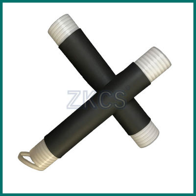 1KV EPDM áo khoác thu nhỏ lạnh Đen chống kiềm cho nối cáp điện